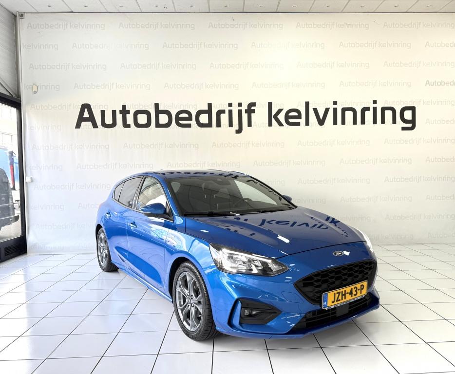 Ford Focus 1.0 EcoB. ST Line Bovag Garantie (bj 2020), Focus, Gebruikt, Euro 6, Blauw