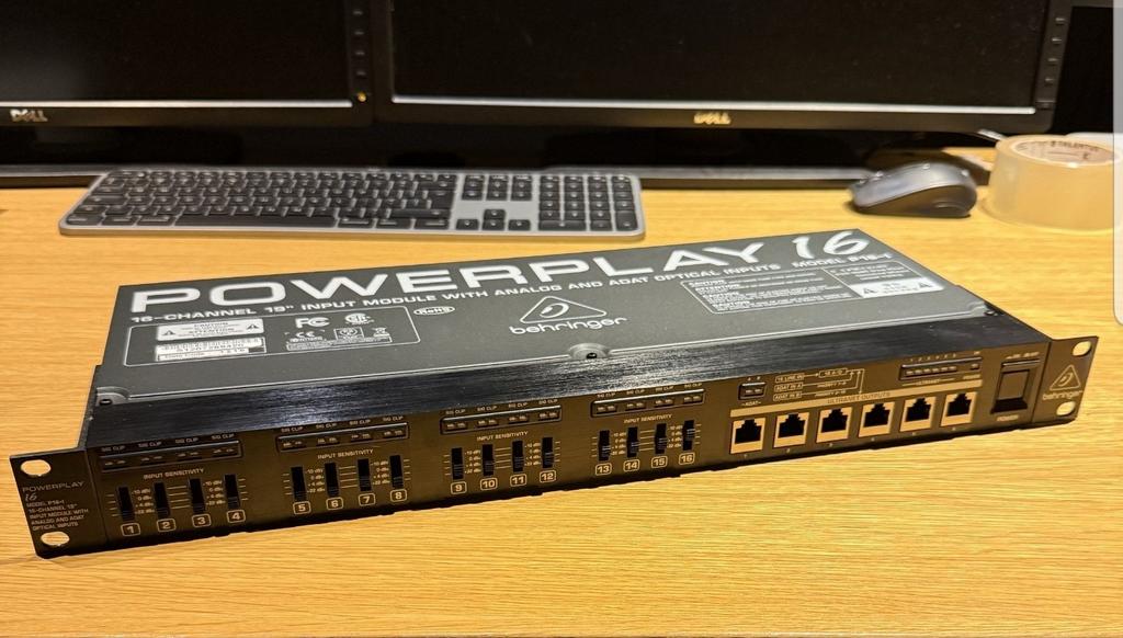 Gezocht Behringer p16i, Ophalen of Verzenden, Gebruikt, Minder dan 500 watt, Overige typen