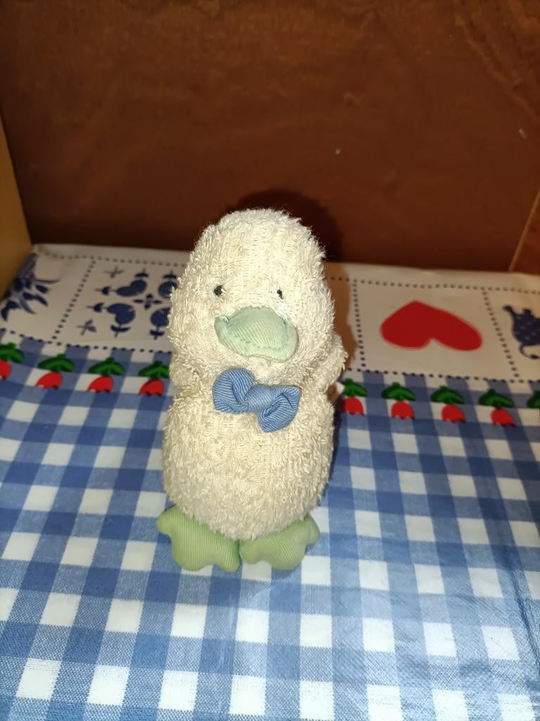 Kuiken knuffel Tiamo vintage 14 cm groot, Ophalen of Verzenden, Zo goed als nieuw, Overige typen