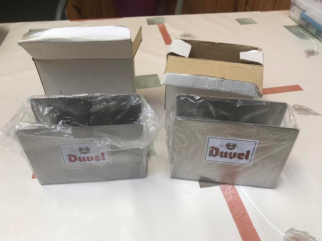 Duvel bierkaarthouders, 2 voor 10€, Ophalen of Verzenden, Nieuw, Overige typen