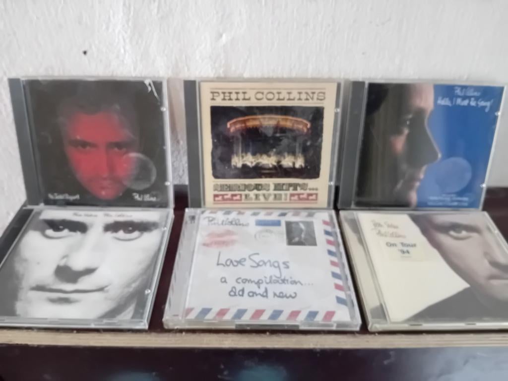 5 Phil Collins CD's - Diverse Albums, Ophalen of Verzenden, 1980 - 1989, Gebruikt
