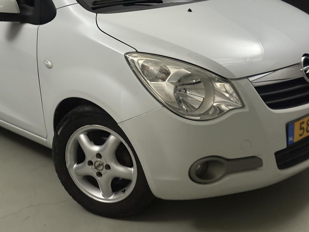 Opel Agila 1.2 Edition *AC*Zuinig*Goedkoop* (bj 2009), Voorwielaandrijving, 86 pk, 4 cilinders, 965 kg