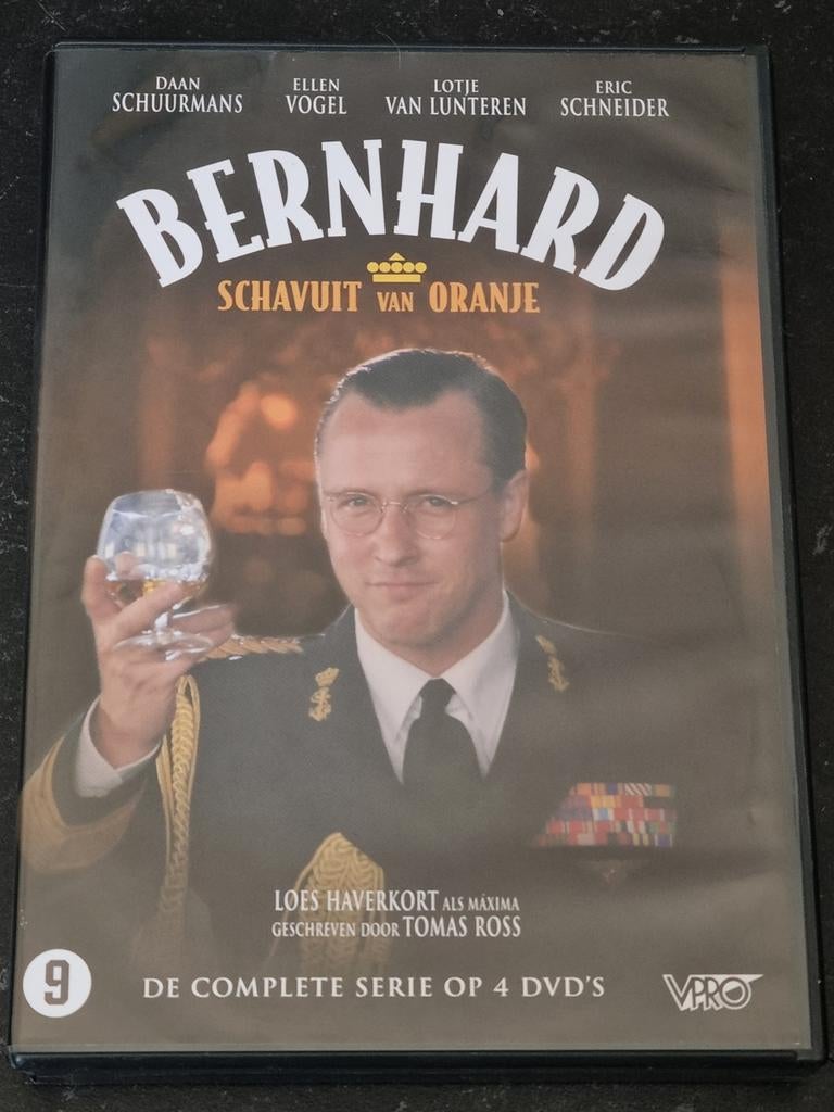 Bernhard: Schavuit van Oranje - De complete serie (4 DVD's), Boxset, Ophalen of Verzenden, Zo goed als nieuw, Film