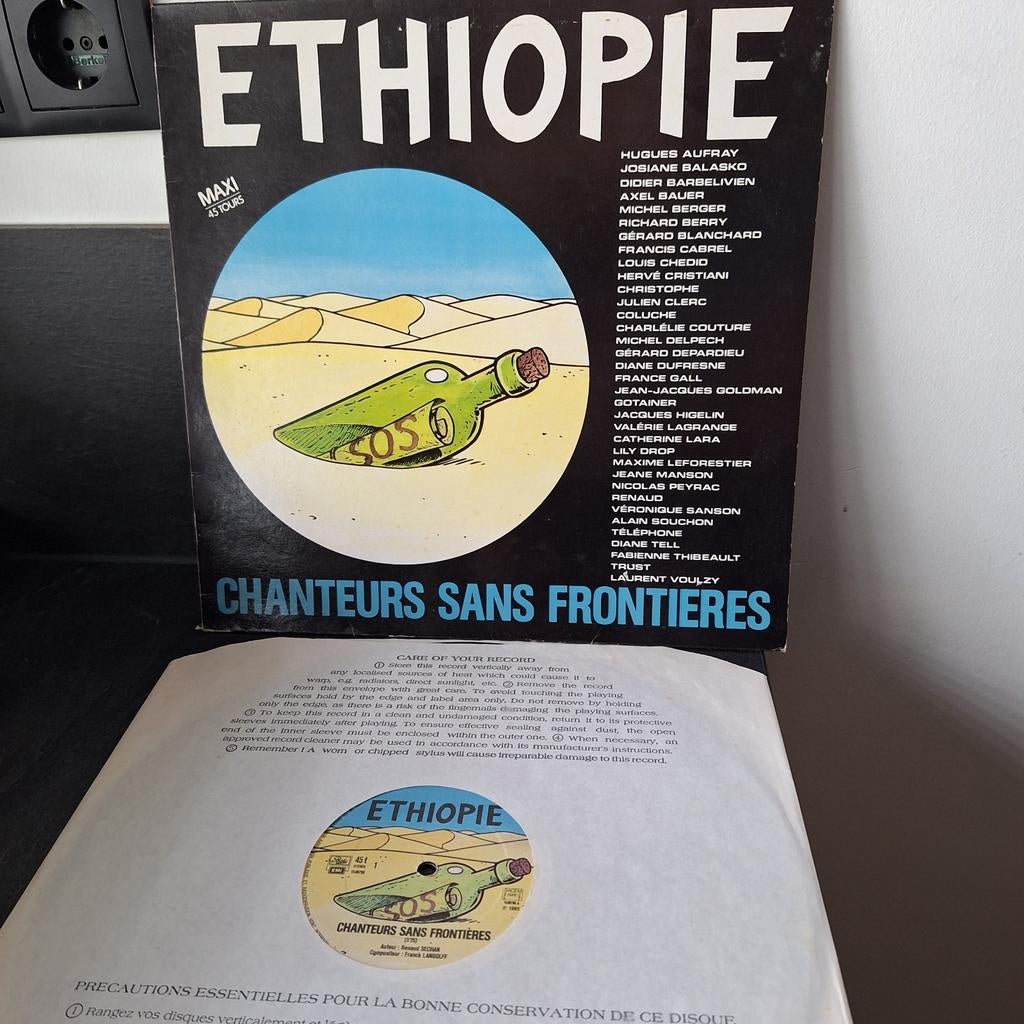 Ethiopie chanteurs Sans frontieres, Ophalen of Verzenden, Gebruikt, 12 inch