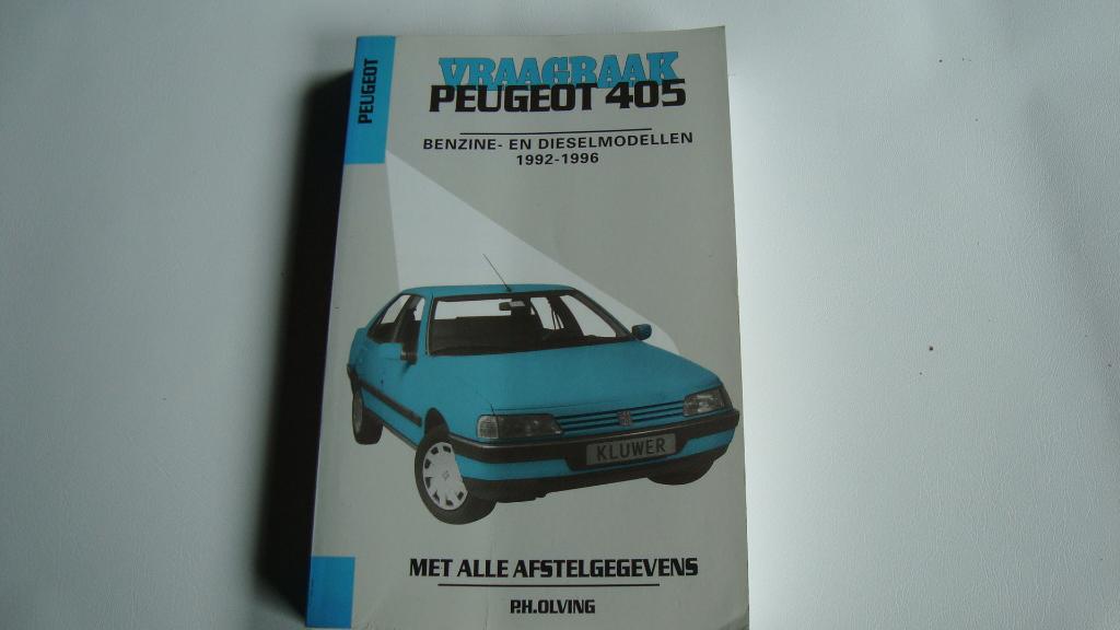 vraagbaak Peugeot 405 1992-1996, Auto diversen, Handleidingen en Instructieboekjes, Verzenden