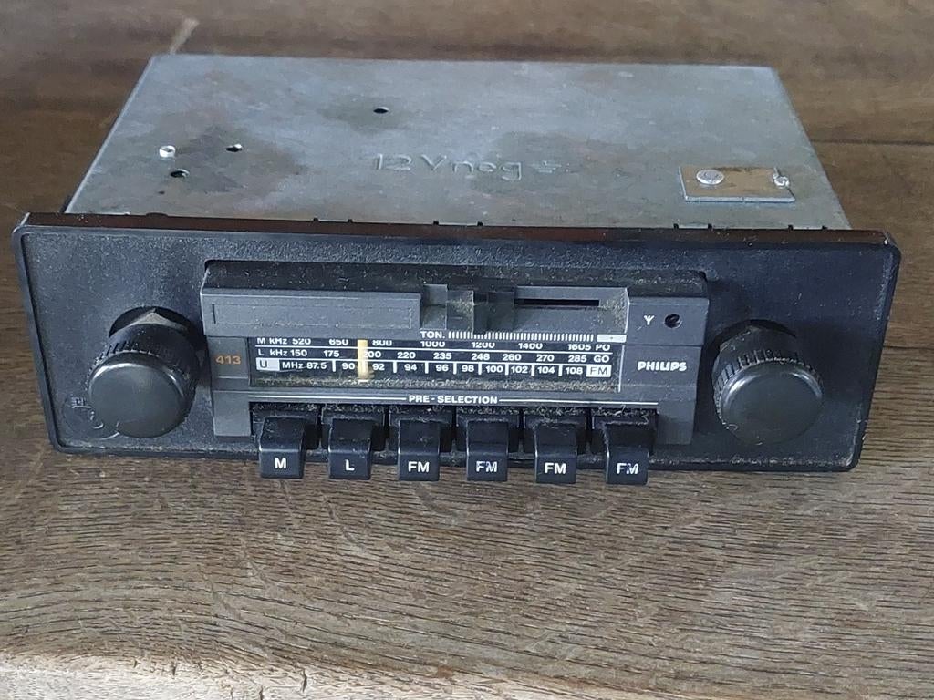 Philips 413 radio oldtimer, Ophalen