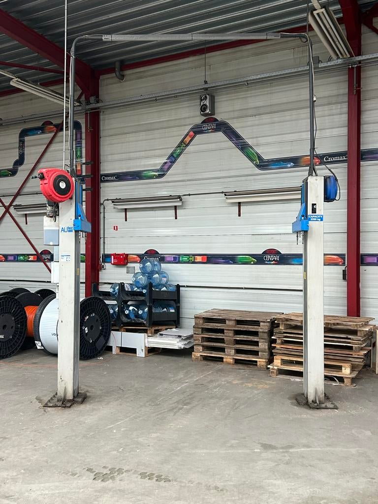 2 Koloms Hefbrug Dermpel vrij Autec Vlt ALM-3225/TC (2007), Auto diversen, Autogereedschap, Ophalen, Zo goed als nieuw