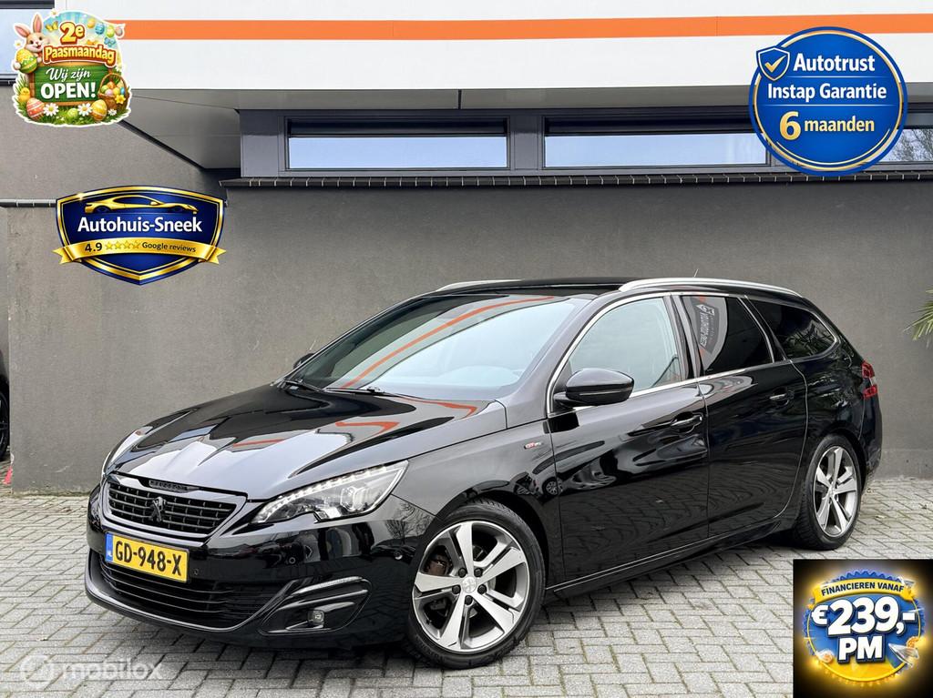 Peugeot 308 SW 1.2 PureTech GT-line Automaat | Pano | 6 mnd, Gebruikt, Euro 6, 1199 cc, 635 kg