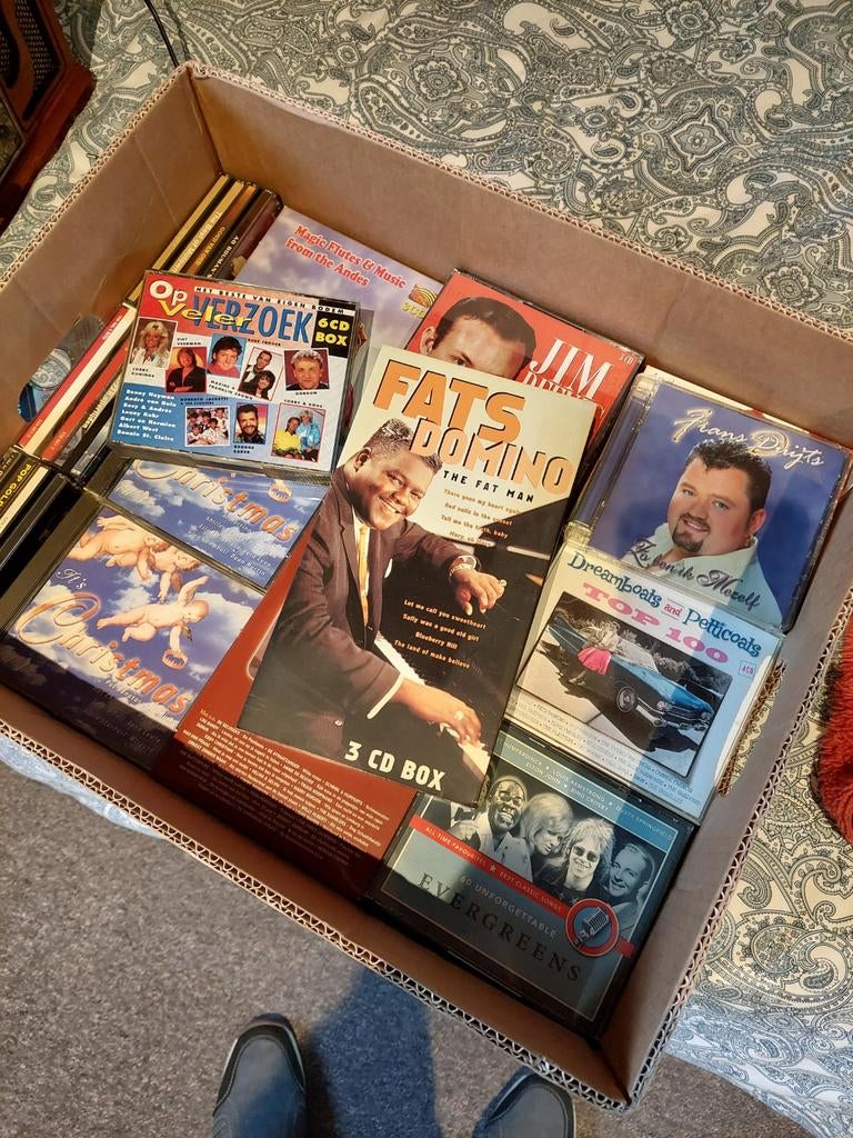 Grote collectie van ongeveer 150 diverse cd's, Ophalen, Gebruikt, Boxset