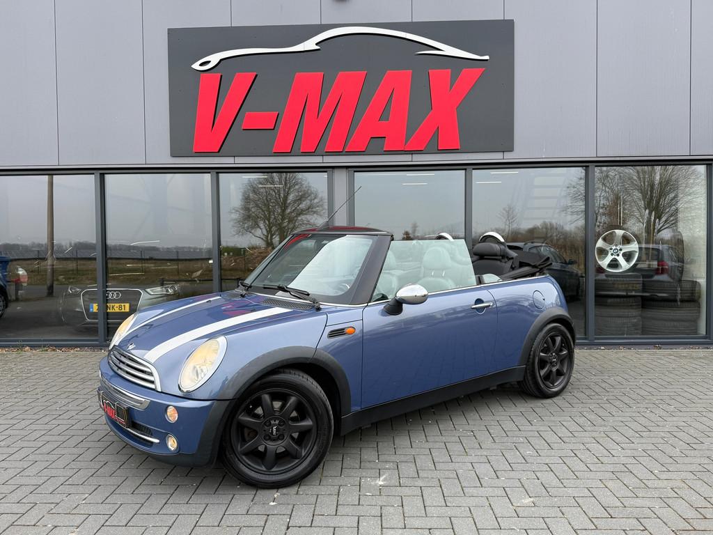 Mini Cabrio Cabriolet 1.6 Cooper Airco PDC Stoelverw ½Leder, Voorwielaandrijving, Gebruikt, 4 cilinders, Cabriolet