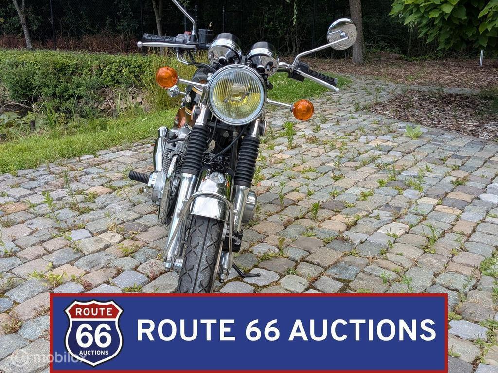 Honda CB500 K2 | 1976 | Route 66 Auctions, Auto's, Oldtimers, Honda, Overige carrosserieën, Zwart, Bedrijf