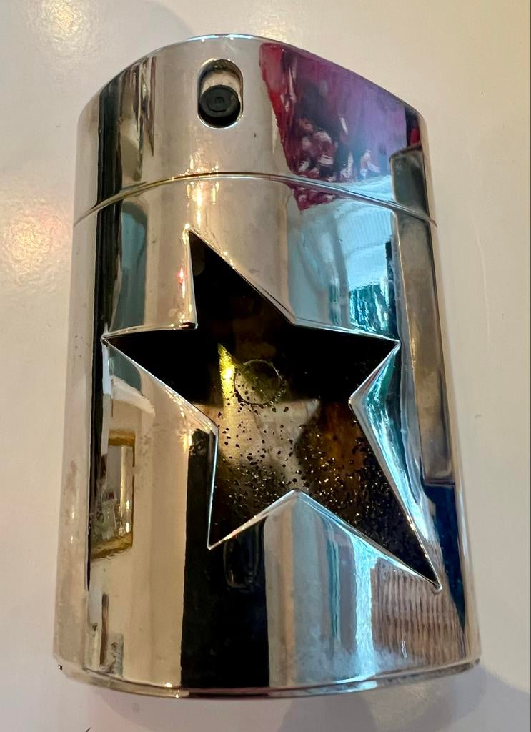 Angel parfum van Thierry Mugler Verzilverde houder, Ophalen of Verzenden, Zo goed als nieuw
