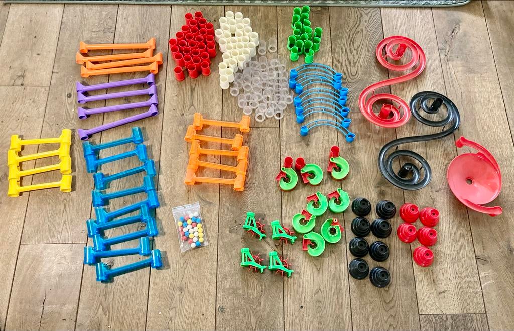 Migoga Knikkerbaan - Grote Collectie 3 Sets, Ophalen of Verzenden, Gebruikt, Overige merken