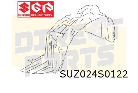 Suzuki Vitara (3/15 - 10/18) (LY / APK) modderkuip Rechts (d, -, Verzenden, -, Nieuw