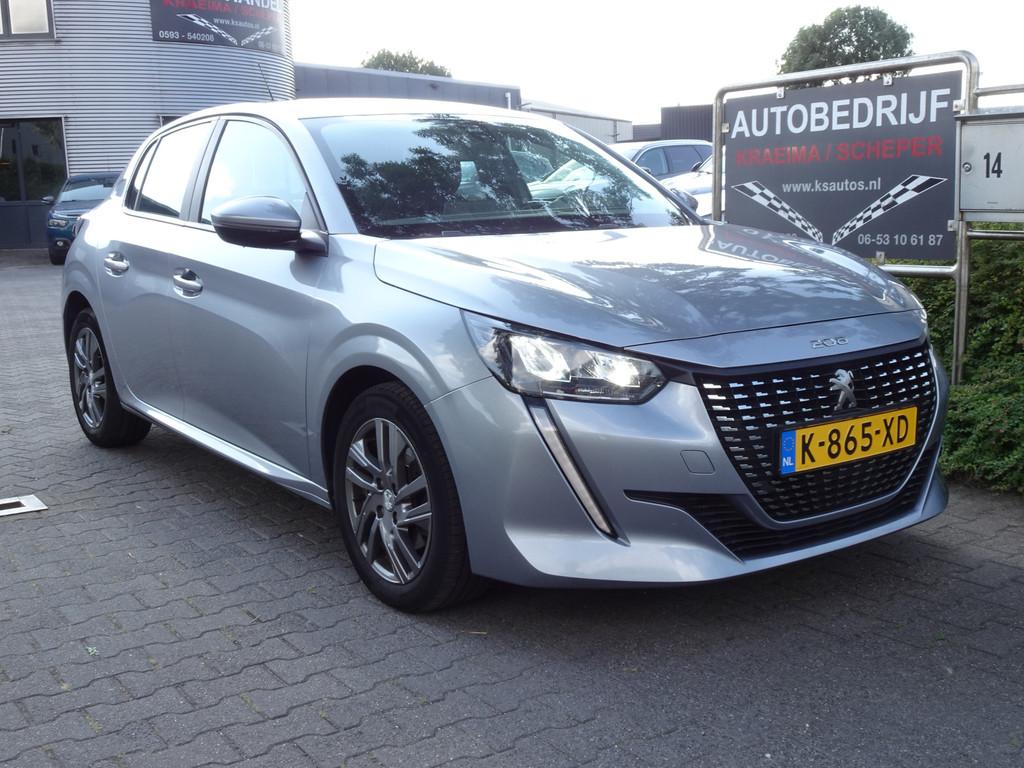 Peugeot 208 1.2 PureTech Active (bj 2021), Voorwielaandrijving, 101 pk, Gebruikt, Euro 6