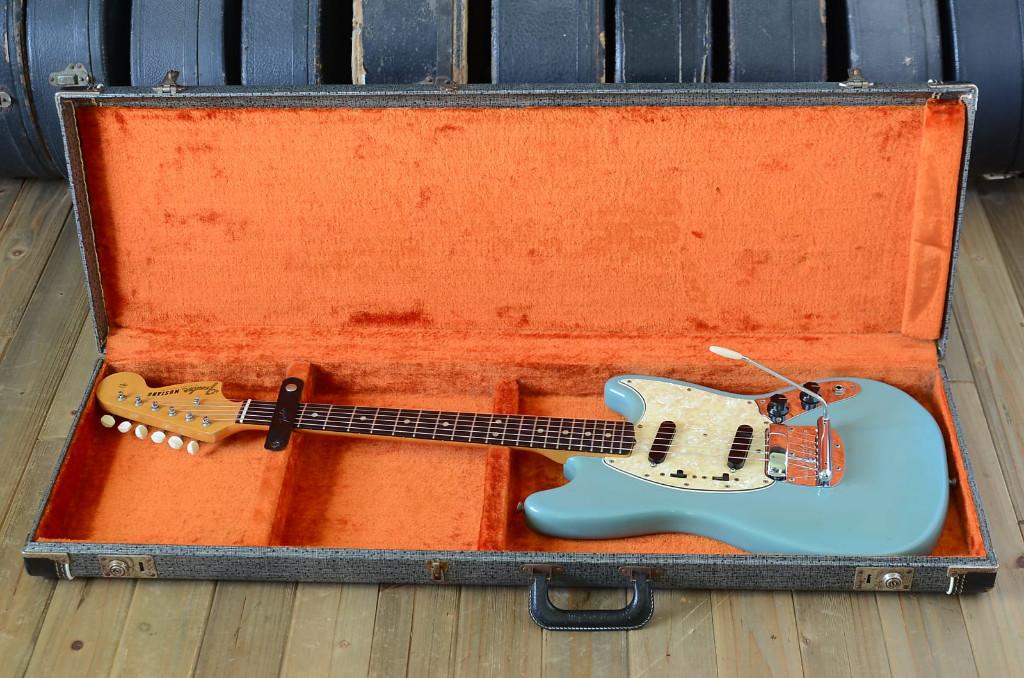 Fender Mustang 1966, Ophalen, Gebruikt, Gitaar, 50 tot 100 watt