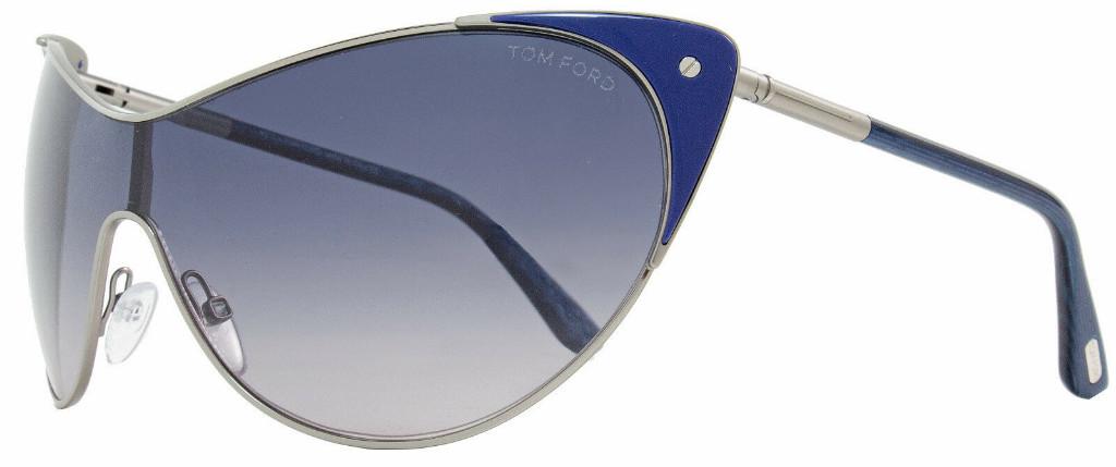 NIEUWE ORIGINELE TOM FORD ZONNEBRIL VANDA TF364 blauw, Overige merken, Zonnebril, Blauw, Tom Ford