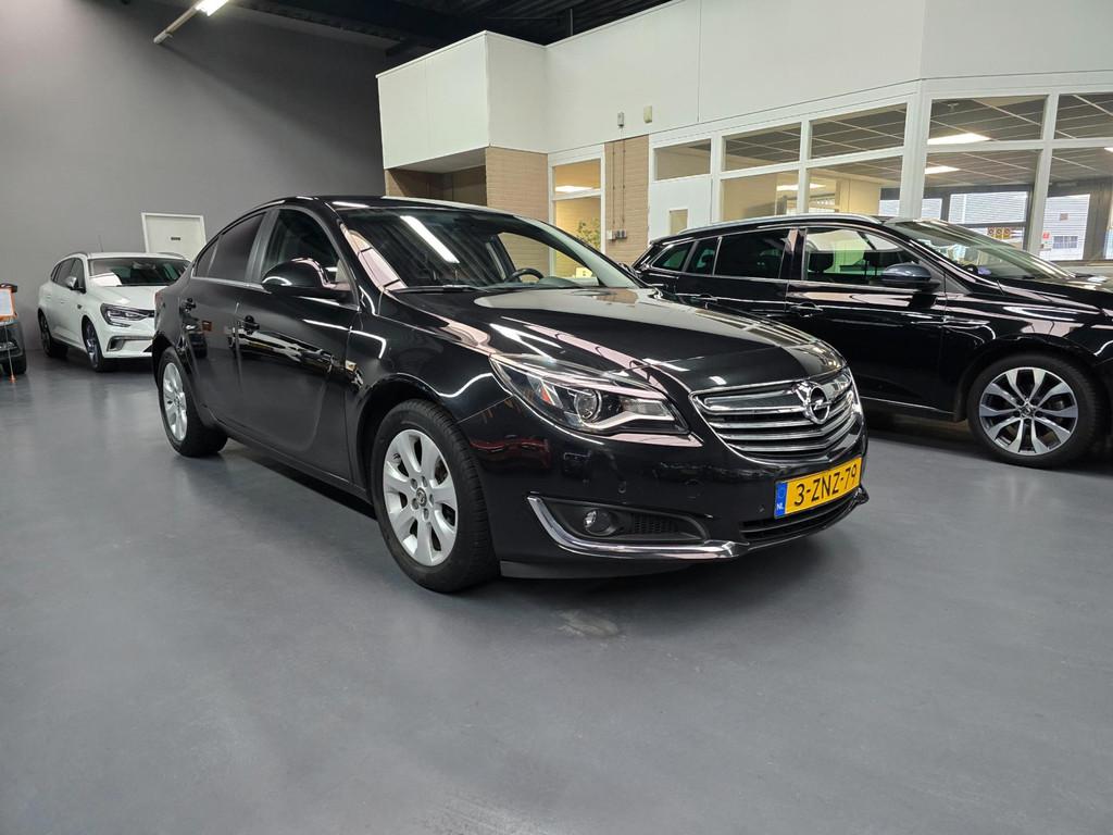 Opel Insignia 1.6 T Business+ LEDER AUTOMAAT NAP NL AUTO, Auto's, Gebruikt, Euro 6, 4 cilinders, Leder en Stof