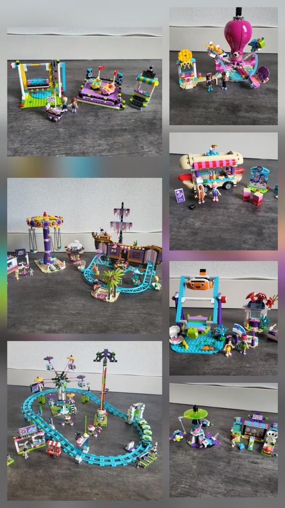 Lego Friends Pretpark - Diverse sets, Gebruikt, Lego, Friends, Ophalen of Verzenden