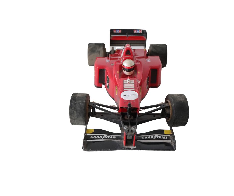 Tamiya F103RS Chassis Ferrari 1/10 rc auto, Elektro, Gebruikt, Ophalen of Verzenden, Schaal 1:10