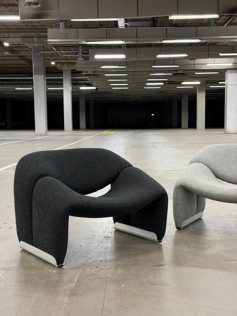 Artifort Groovy Chair by Pierre Paulin (2X) | NIEUWSTAAT, Designstoel Lounge Chair Stoel Stoelen Fauteuil Fauteuils, Minder dan 75 cm