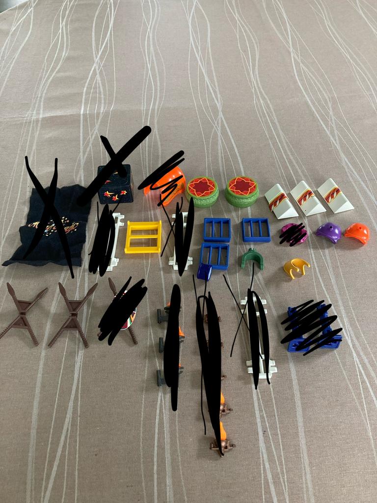 Playmobil circus onderdelen., Ophalen of Verzenden, Zo goed als nieuw