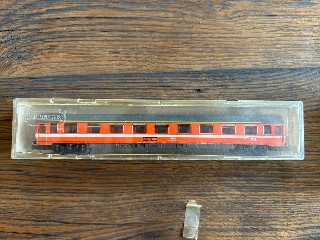 1 x Minitrix 3088., Gelijkstroom, Trix, Wagon, Ophalen of Verzenden