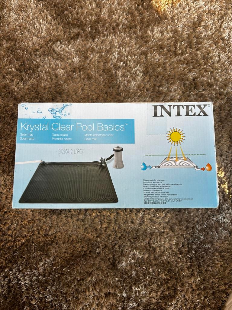Intex Solar Mat 1.20x1.20 m voor Zwembadverwarming, Ophalen of Verzenden, Nieuw, Overige typen