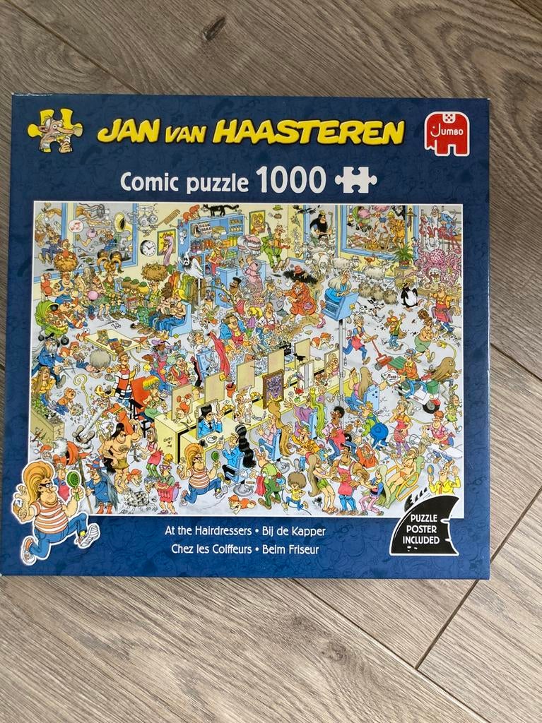 Jan van Haasteren Puzzel, Ophalen, 500 t/m 1500 stukjes, Zo goed als nieuw