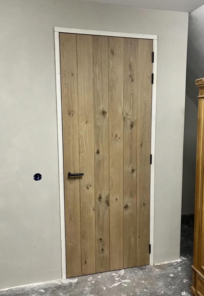 Binnendeuren | Eiken Loftdeur | Barndeur | Staldeur, Doe-het-zelf en Verbouw, Niet ingevuld, 80 tot 100 cm, Binnendeur, Niet ingevuld