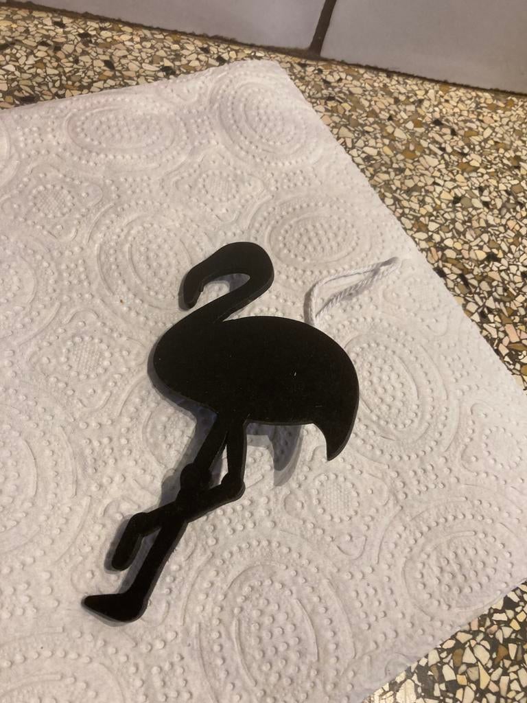 Clip flamingo, Ophalen of Verzenden, Zo goed als nieuw