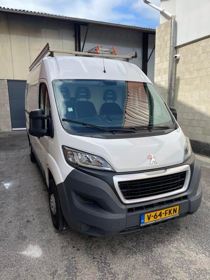 Peugeot Boxer GB 330 L2h2 Bluehdi 110PK 2017 Wit, Auto's, Bestelauto's, Achterwielaandrijving, Euro 6, 2000 kg, Wit