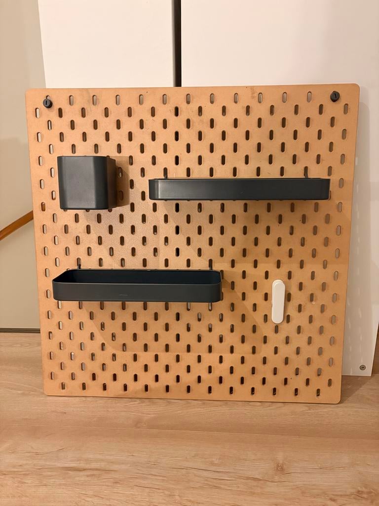 Ikea Skadis ophangbord met accessoires, Ophalen of Verzenden, Gebruikt