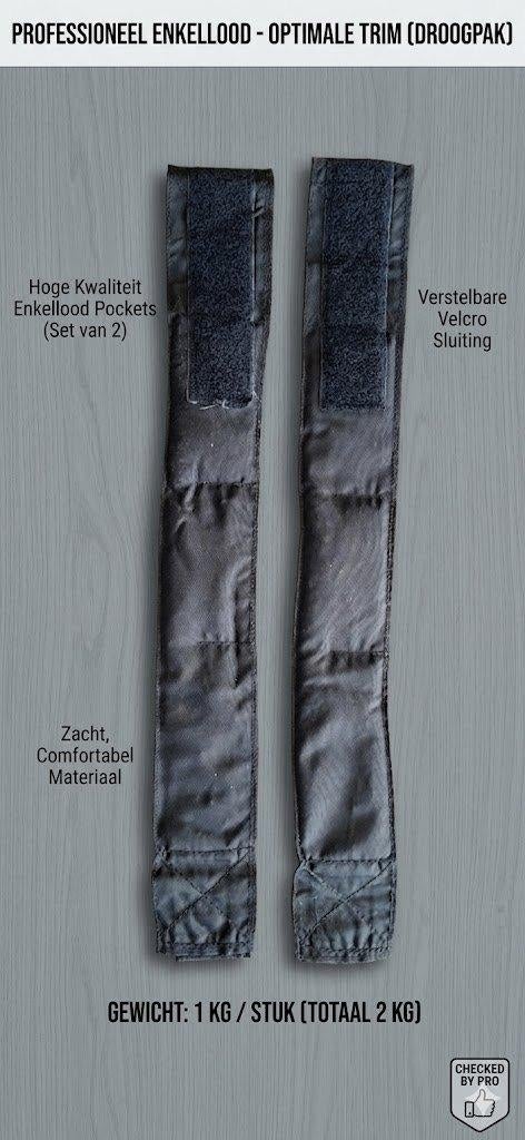 Set Enkellood (2 x 1 kg) - Voor Optimale Trim (Droogpak), Watersport en Boten, Duiken, Ophalen of Verzenden, Zo goed als nieuw