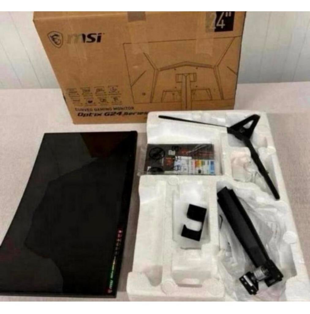 MSI Optix G24C4 24” Curved Gaming Monitor Scherm - DEFECT, Computers en Software, Monitoren, Gaming, DEFECT, 101 t/m 150 Hz, Curved