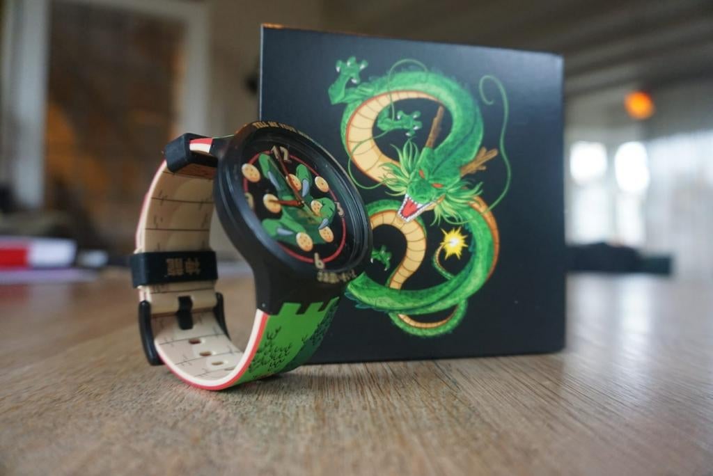 Swatch dragon ball z horloge, Kunststof, Polshorloge, Swatch, Kunststof