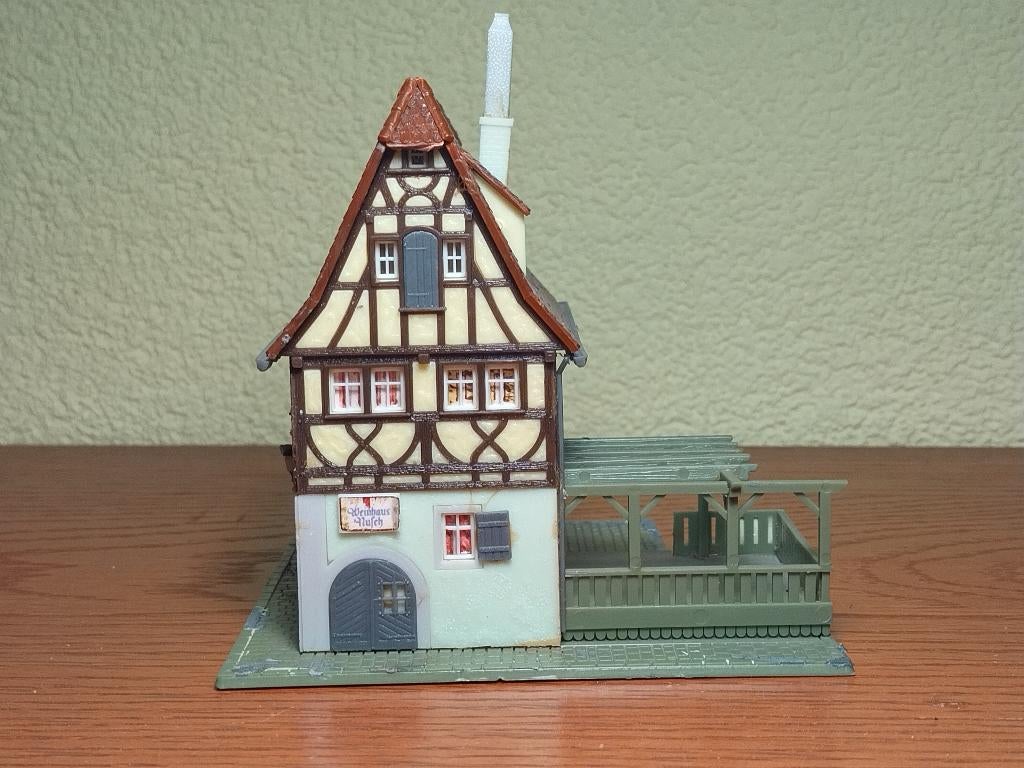 Faller B-933 - Vakwerkhuis, Overige merken, Gebruikt, Gelijkstroom of Wisselstroom, Brug, Tunnel of Gebouw