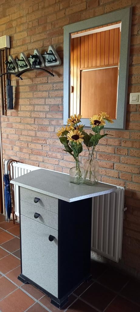 Kapstok/Spiegel/Halkastje, Overige materialen, Gebruikt, Minder dan 100 cm, Ophalen