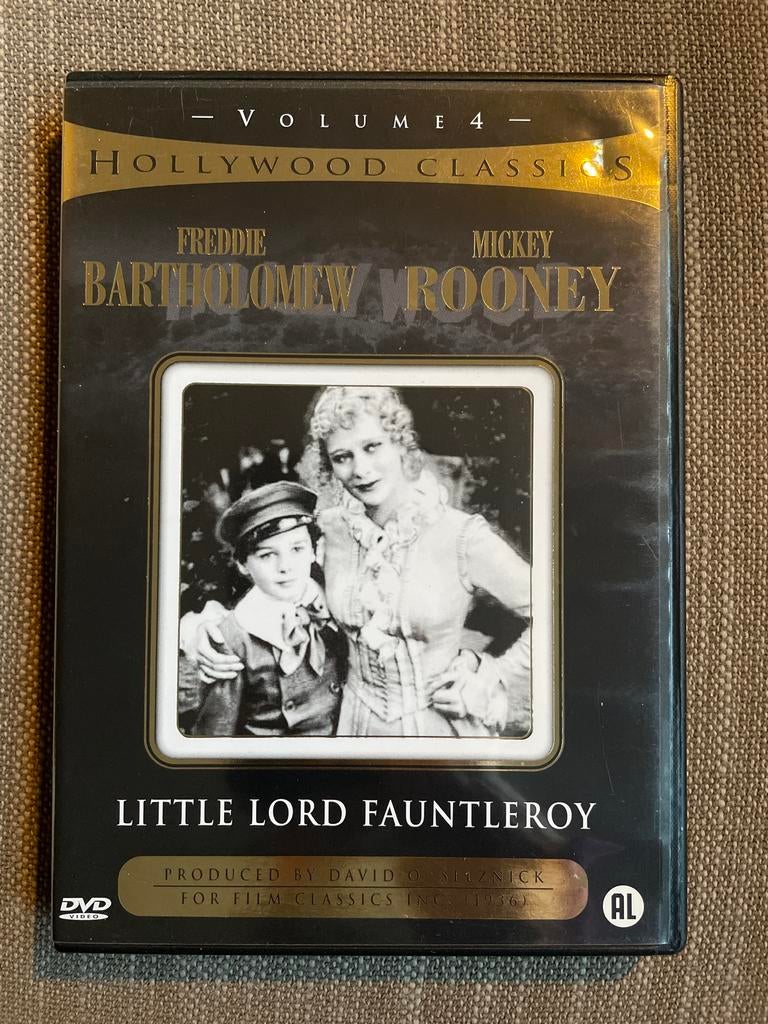 Little Lord Fauntleroy dvd - Hollywood Classics Vol. 4, Alle leeftijden, Overige genres, Ophalen of Verzenden, Zo goed als nieuw