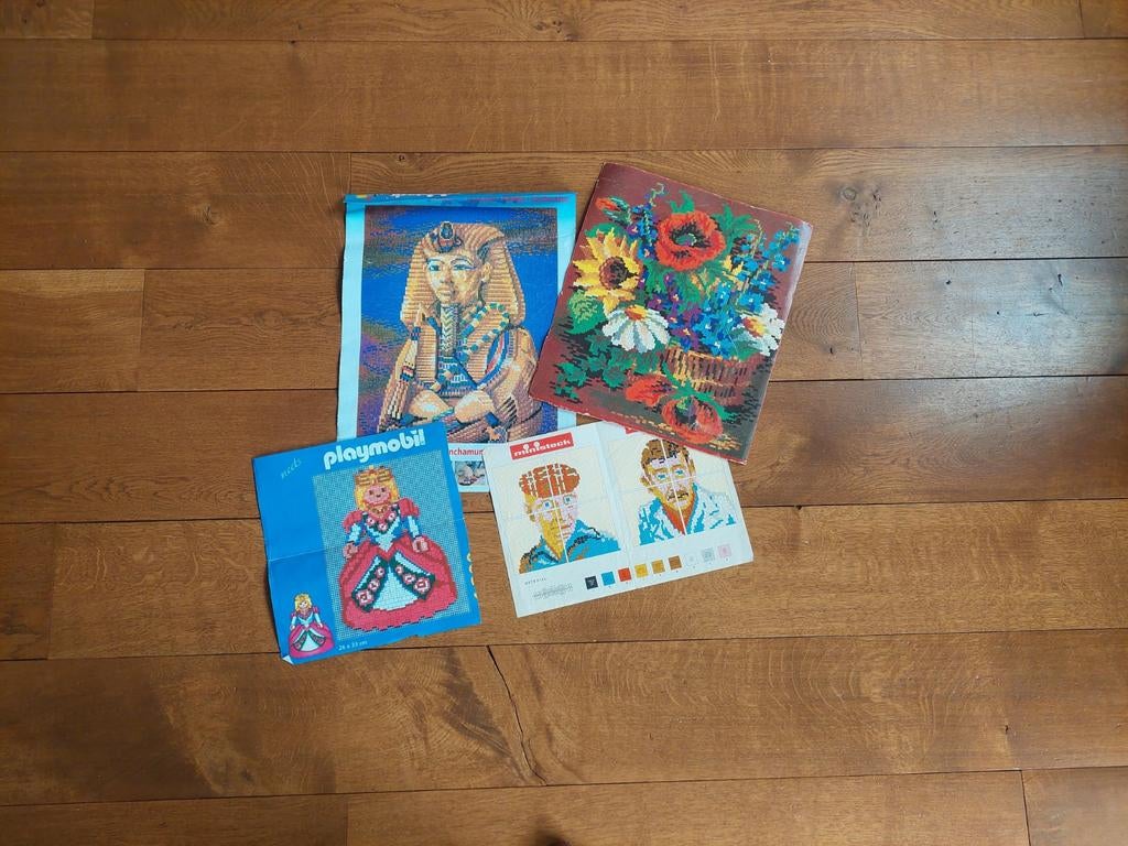 Ministeck voorbeelden divers, Hobby en Vrije tijd, Ministeck, Ophalen of Verzenden, Gebruikt, Voorbeeldboek