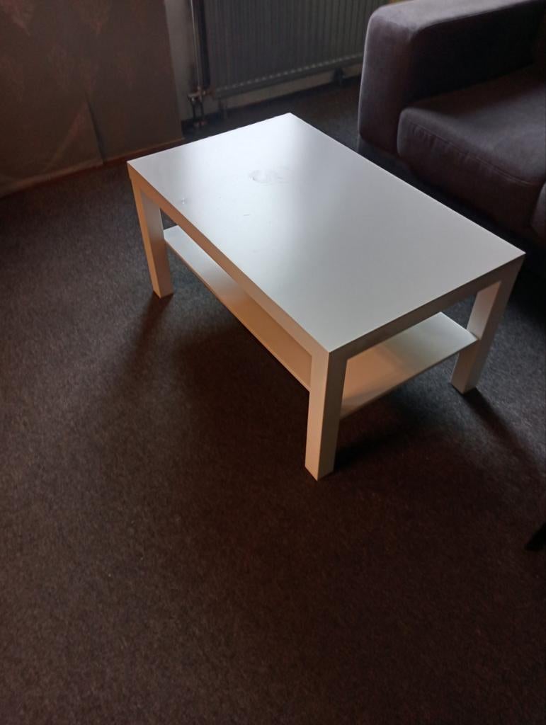 Ikea Lack salontafel., Ophalen, 50 tot 100 cm, Vierkant, 50 tot 100 cm