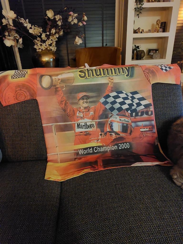 Vintage Michael Schumacher T-shirt World Champion 2000, Ophalen of Verzenden