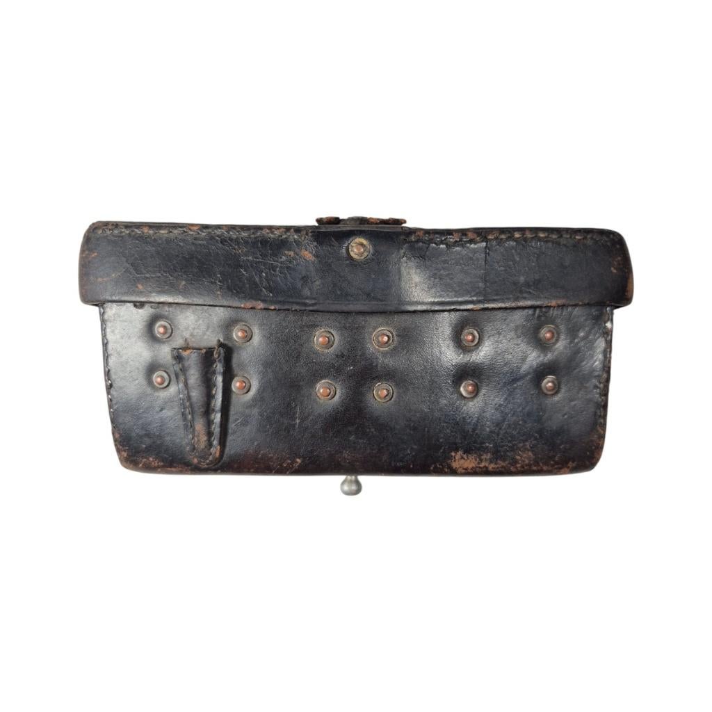 Wo2 Nederlandse Hembrug m.95 bloktas met sleutelvak, 2288CL, Info@dbmmilitaria.nl, Ophalen of Verzenden, DBM militaria