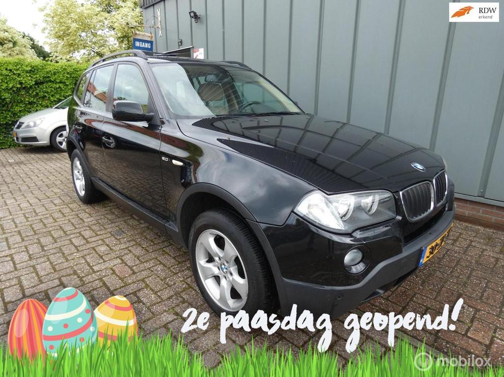 BMW X3 2.0i Executive AIRCO//NAVI//CRUISE//TREKHAAK//CV+AB, 1995 cc, 4 cilinders, Zwart, Bedrijf