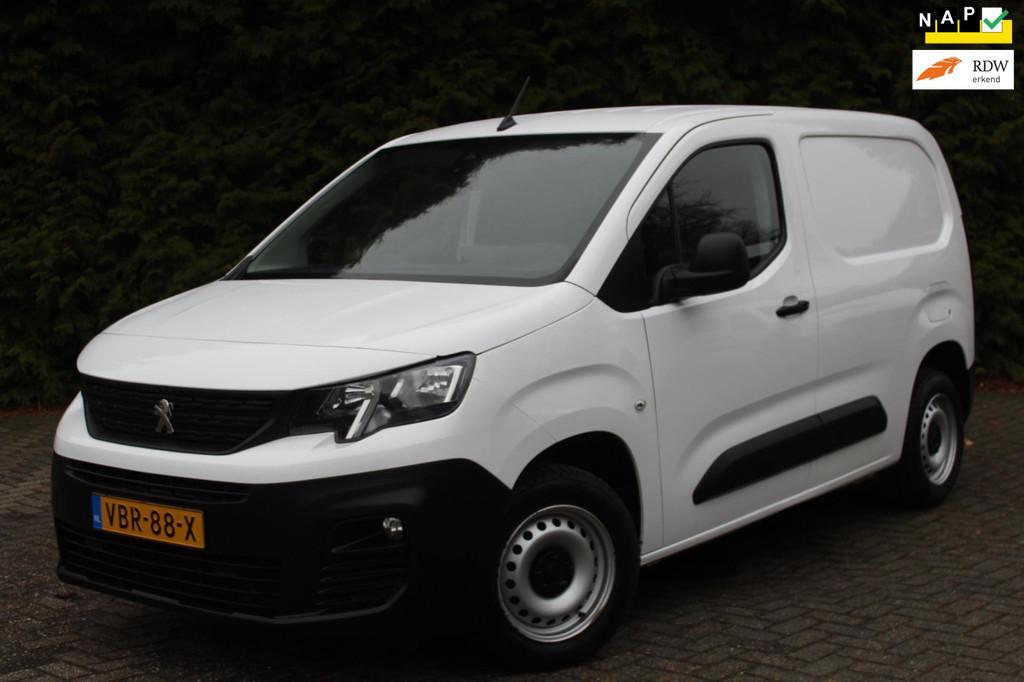 Peugeot Partner 1.6 BlueHDI Premium 75PK | Airco | Achterkle, Voorwielaandrijving, Stof, Gebruikt, 4 cilinders