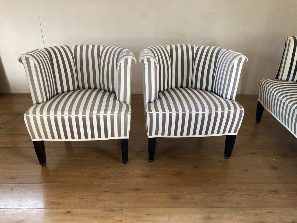 2 fauteuils Josef Hofman voor Wittman, Ophalen, Zo goed als nieuw, Twee