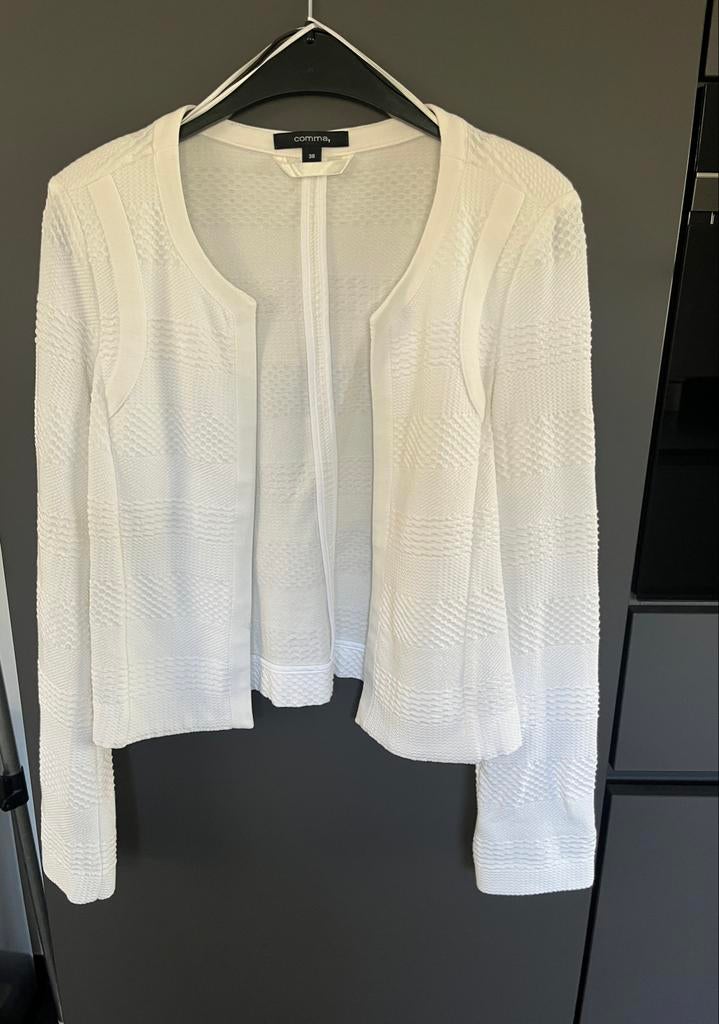 Wit vestje van Comma, maat 38, Kleding | Dames, Ophalen of Verzenden, Zo goed als nieuw, Maat 38/40 (M), Wit