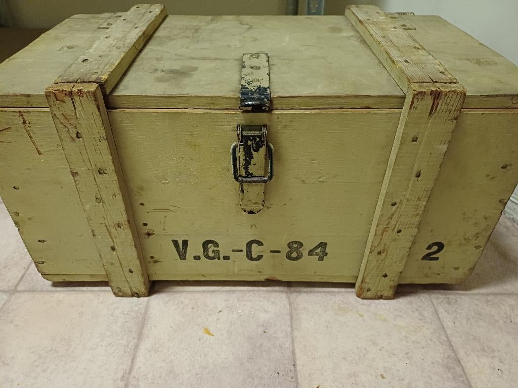 Munitiekist, Ophalen, Landmacht, Nederland