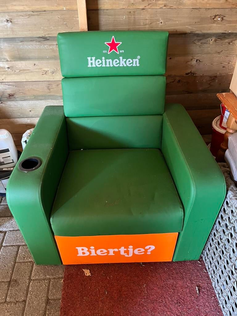 Heineken® Stoelbox, Ophalen, Gebruikt