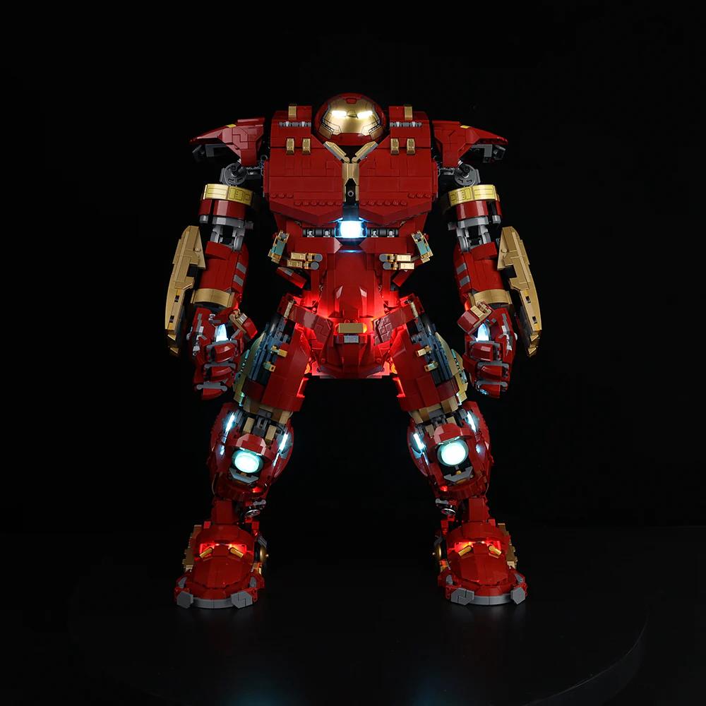 LED Verlichting voor Marvel Hulkbuster 76210 Nieuw, Ophalen of Verzenden, Nieuw, Overige merken